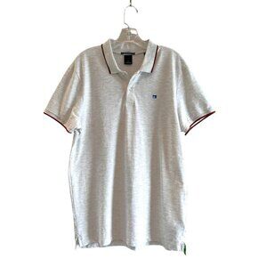 SCOTCH & SODA Ams Couture Men’s Tipped Polo Short Sleeve, Oatmeal, XL